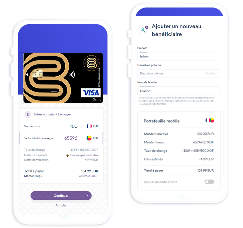 Avantages des cartes VISA prépayées  BESTCASH